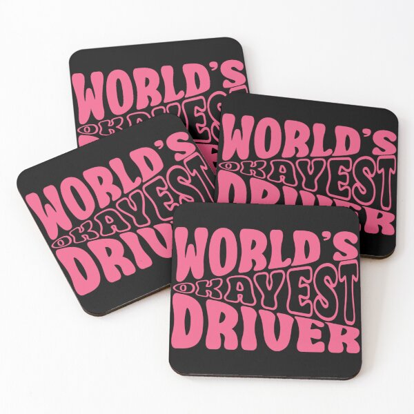 Item preview, Funny World's Okayest Driver designed and sold by AlienOccupation.