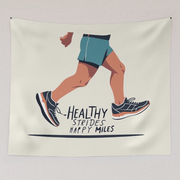 Item preview, Healthy Strides, Happy Miles designed and sold by PragmaticP.