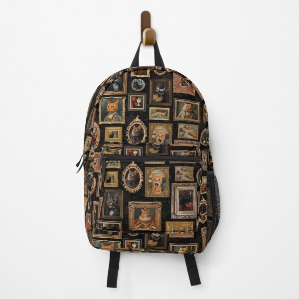Item preview, Vintage Museum Wall - Whimsical Famous Cat Portraits by Great Masters From Van Gogh - To Da Vinci designed and sold by UtArt.