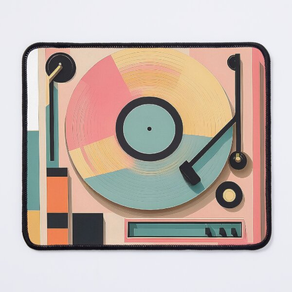 Item preview, Dj Turntable Retro Art  designed and sold by OzzFrequency.