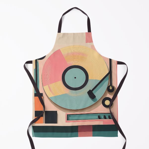 Item preview, Dj Turntable Retro Art designed and sold by OzzFrequency.
