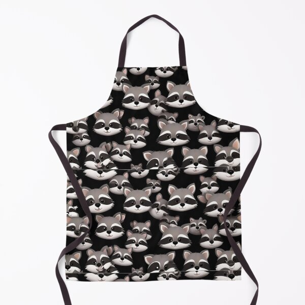 Item preview, Raccoon face pattern designed and sold by MatthaeusArts.