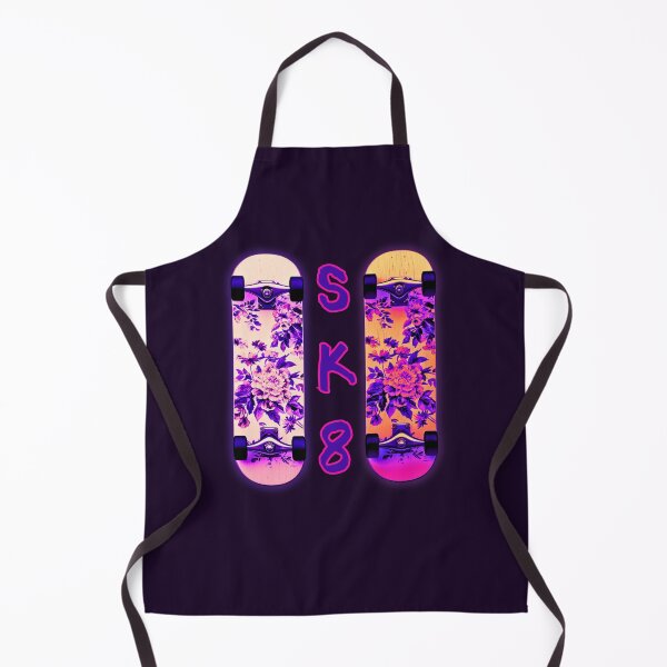 Item preview, Skateboards for girls, SK8, vivid graphics, flower pattern, floral designed and sold by silent-violin.