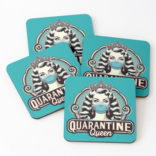 Item preview, Clever Pandemic Design: Rule in Style with 'Quarantine Queen' designed and sold by 7Four1.