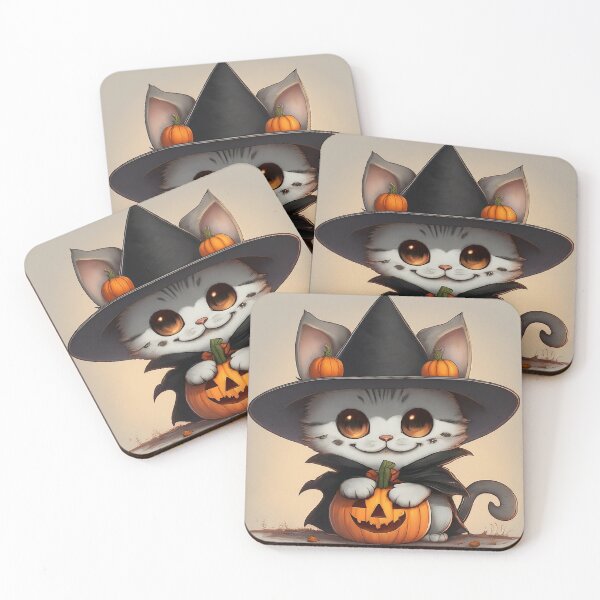 Item preview, Chibi Halloween Cat designed and sold by kyxur.