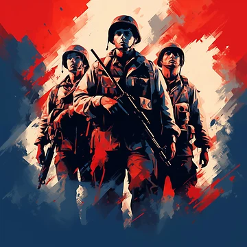 Artwork thumbnail, Soldiers by Rtymer