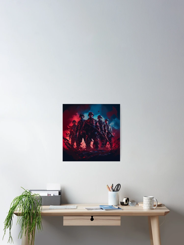 Thumbnail 2 of 3, Poster, Soldiers designed and sold by Rtymer.