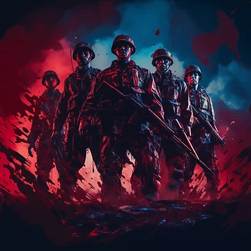 Artwork thumbnail, Soldiers by Rtymer