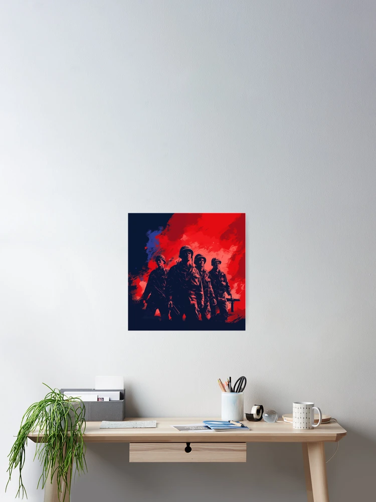 Thumbnail 2 of 3, Poster, Soldiers designed and sold by Rtymer.