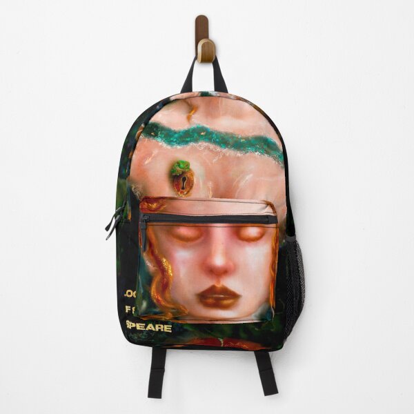 Item preview, Shakespeare Quote: Drowning Ophelia Fairycore Painting in Lowbrow Pop Surrealist Style designed and sold by Monica Laipple.