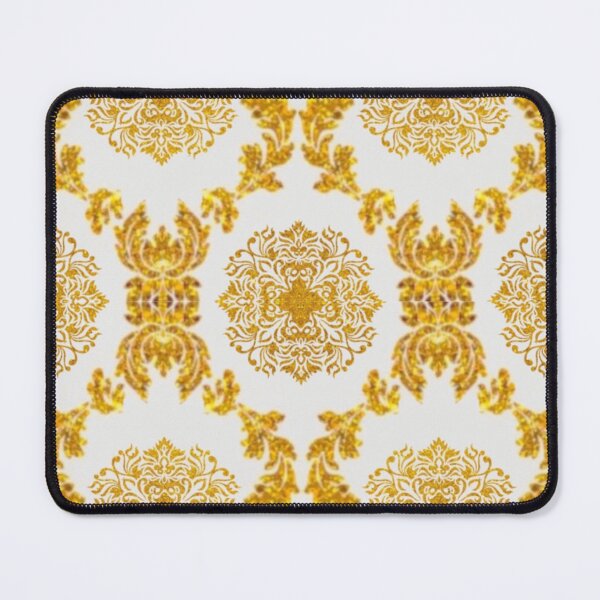 Item preview, Gold & White Damask Pattern designed and sold by LisaMPierce1990.