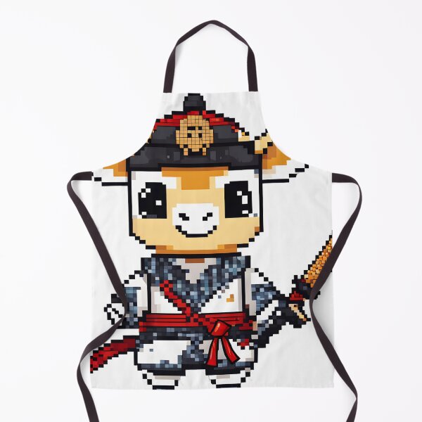 Item preview, Pixel Samurai Giraffe designed and sold by ArtsyWishesShop.
