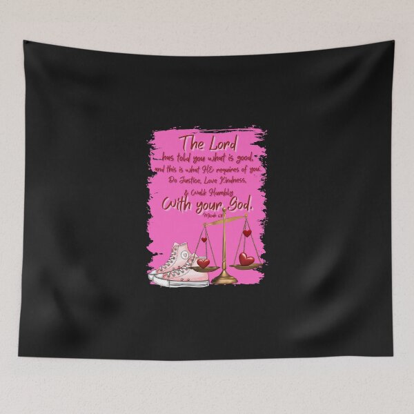 Item preview, Do Justice, Love Kindness, Walk Humbly designed and sold by NachoTypicalTs.