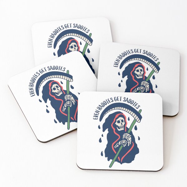 Item preview, Even Baddies Get Saddies designed and sold by Sarah Teigland.