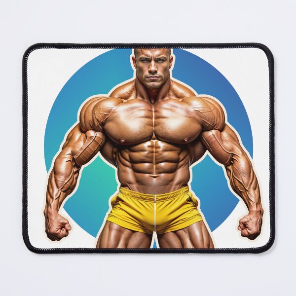 Item preview, New Series: Bodybuilder Sticker #20 designed and sold by ForeverPrintsOK.