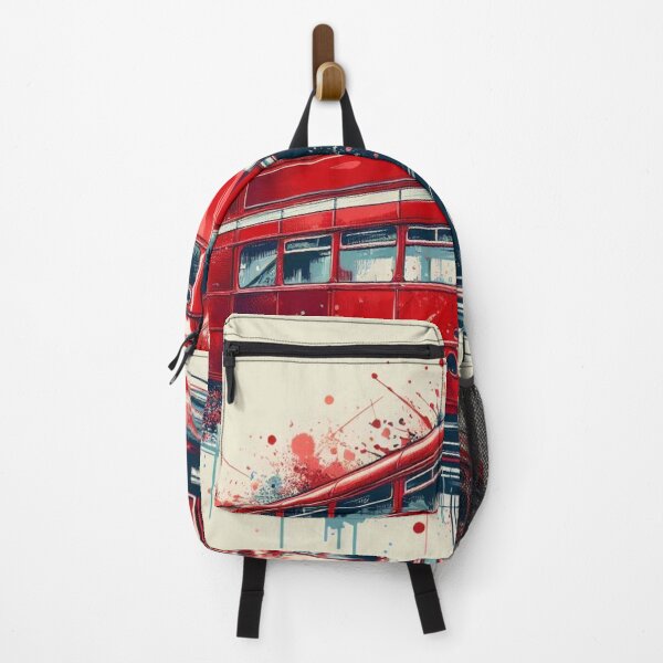 Item preview, Red Double Decker London Bus designed and sold by DeeCeeFashion.