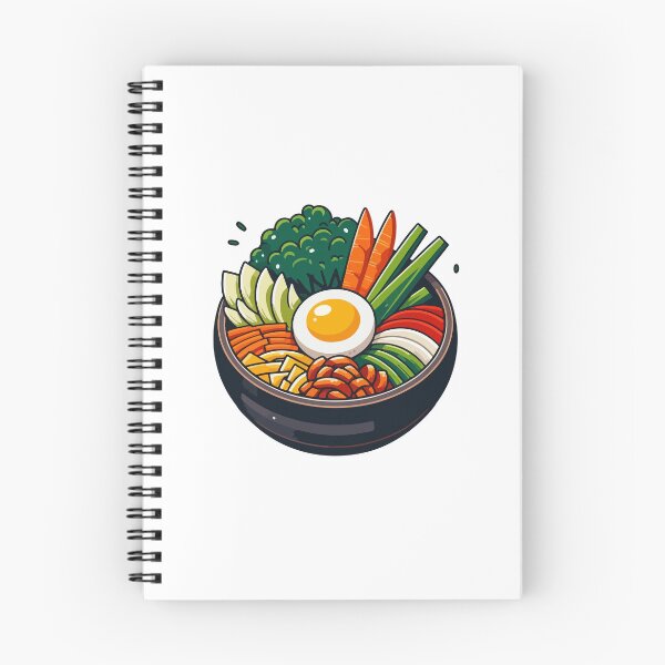 Item preview, K-food Korean bibimbap  designed and sold by challengecafe.