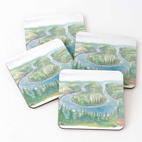 Item preview, Saarschleife Amazing Great Bend in the Saar in Germany designed and sold by artshop77.