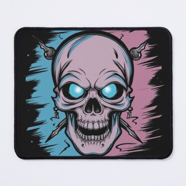 Item preview, Electrified Skull: A Fusion of Death and Energy designed and sold by TrendTrove1.