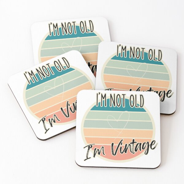 Item preview, I'm Not Old I'm Vintage - Cool Vintage designed and sold by bimbleDIY.