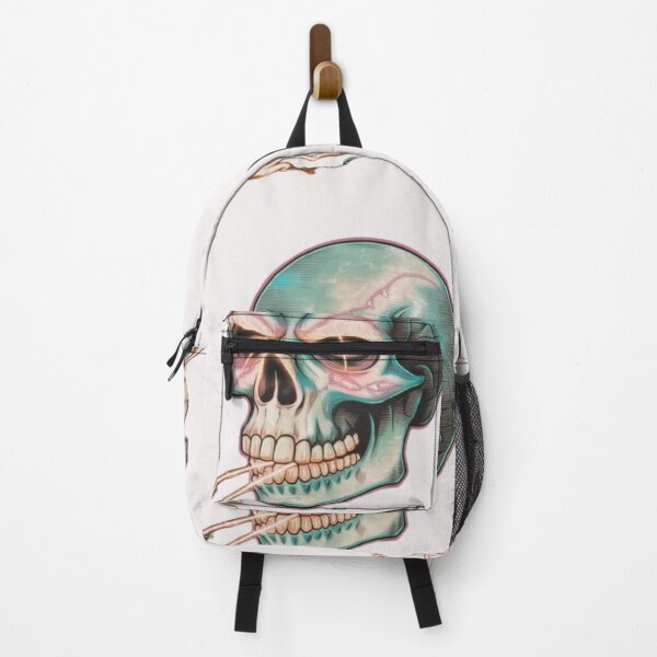 Item preview, Electrified Skull: A Fusion of Death and Energy designed and sold by TrendTrove1.