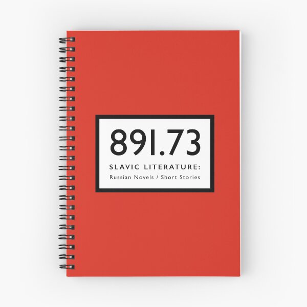 Item preview, Russian Literature — Library Call Number Repping designed and sold by bearsdenbooks.