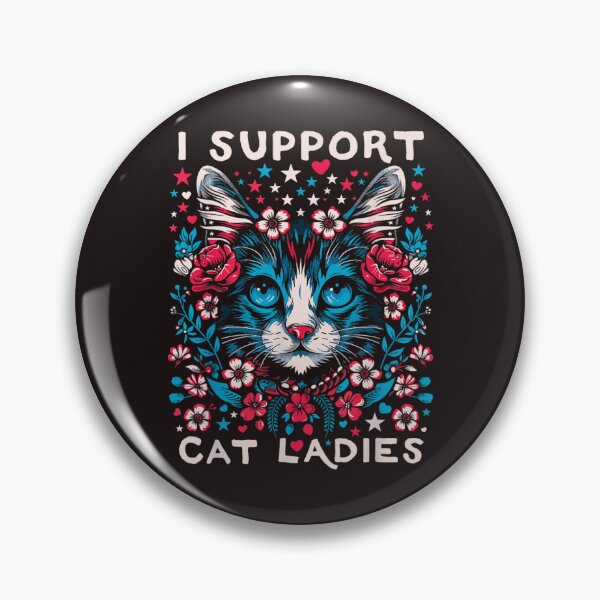 Item preview, I support cat ladies designed and sold by LOLANeshop.
