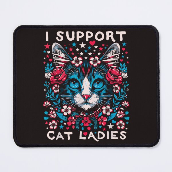 Item preview, I support cat ladies designed and sold by LOLANeshop.