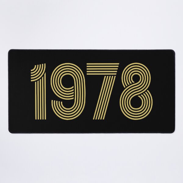 Item preview, Birth Year 1978 Gold designed and sold by Jeallan Designs.