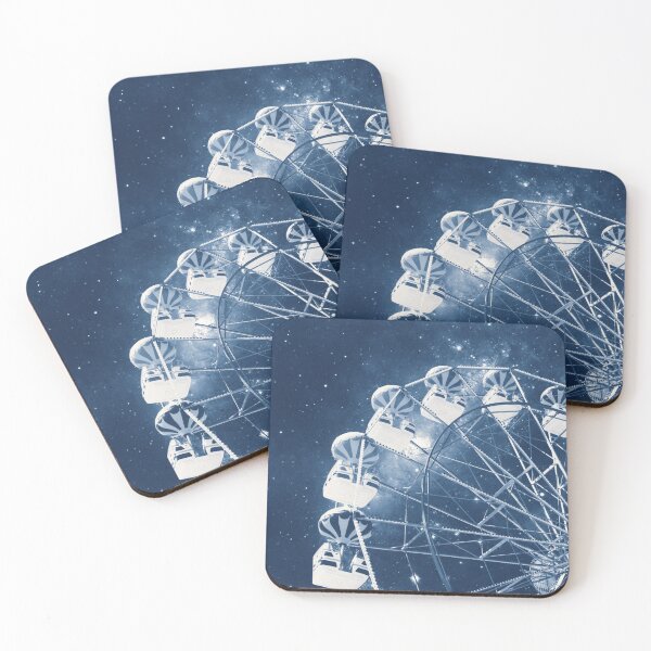 Item preview, The Observation Wheel | Cyanotype designed and sold by Drawings Project.
