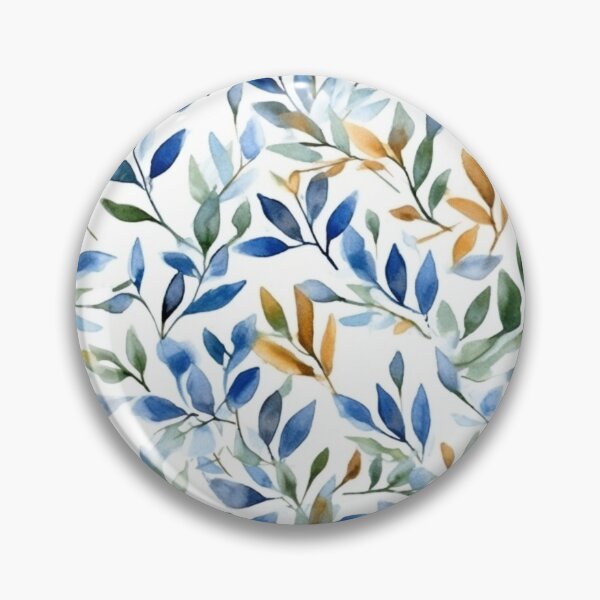 Item preview, Colurful Watercolor Leaves Pattern designed and sold by GiraffeCreative.