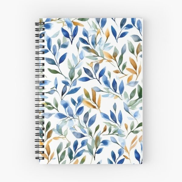 Item preview, Colurful Watercolor Leaves Pattern designed and sold by GiraffeCreative.