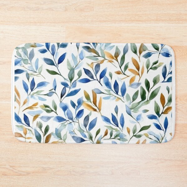 Item preview, Colurful Watercolor Leaves Pattern designed and sold by GiraffeCreative.