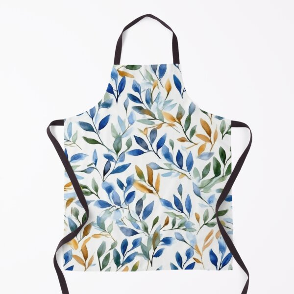 Item preview, Colurful Watercolor Leaves Pattern designed and sold by GiraffeCreative.