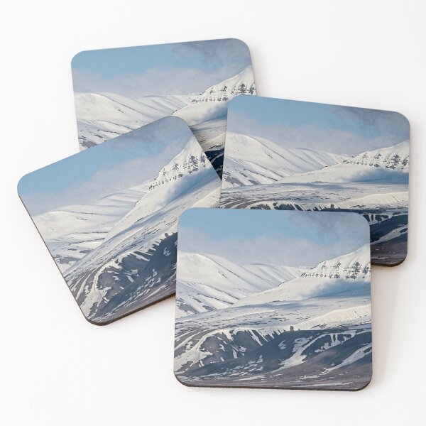 Item preview, Snowy Arctic Mountain Landscape Svalbard designed and sold by Martyn R Arnold Fine Art Nature & Landscape Photography.