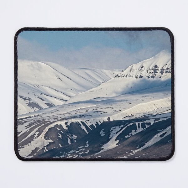 Item preview, Snowy Arctic Mountain Landscape Svalbard designed and sold by Martyn R Arnold Fine Art Nature & Landscape Photography.
