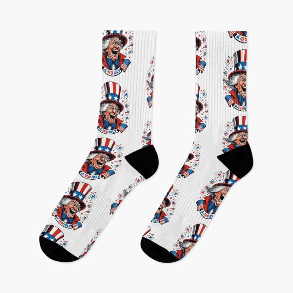 Item preview, Patriotic Uncle Sam Design - Bold 4th of July Graphic Tee designed and sold by 7Four1.