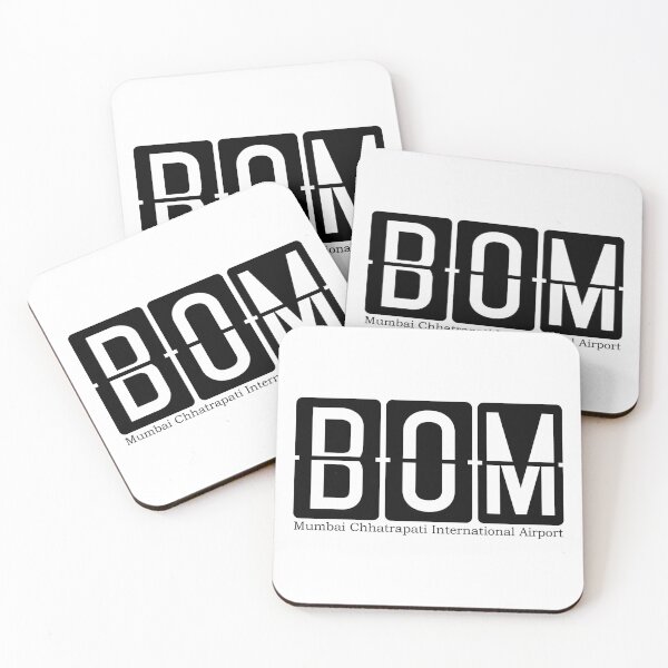 Item preview, BOM Chhatrapati Shivaji International Airport Sticker Bombay designed and sold by covertoven17.