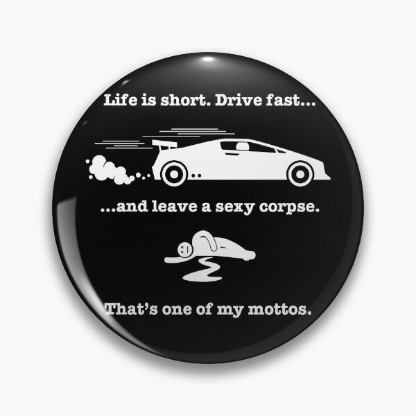 Item preview, Drive Fast and Leave a Sexy Corpse- Office designed and sold by StargirlsPop.