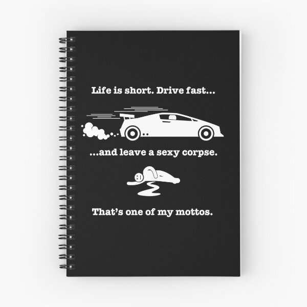 Item preview, Drive Fast and Leave a Sexy Corpse- Office designed and sold by StargirlsPop.