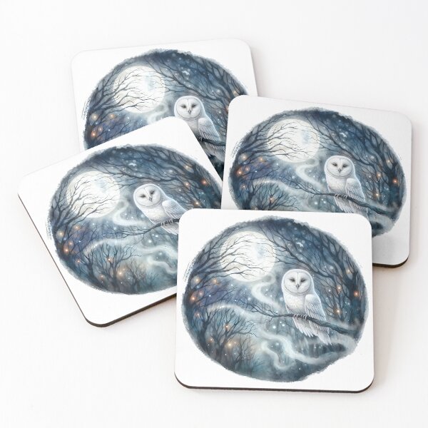 Item preview, Winter Owl designed and sold by RubisLeaf.