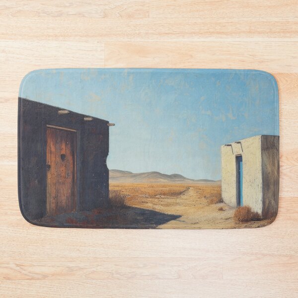 Item preview, Black and White Adobe in the Desert 1 designed and sold by high-noon-moon.