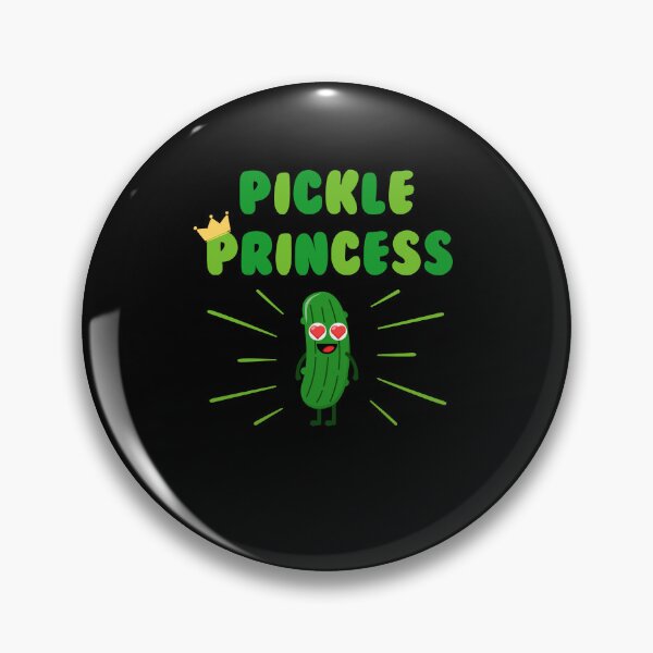 Item preview, Funny Pickle Lover Pickle Princess Cucumber Pickling Food designed and sold by MagicSD Designs.