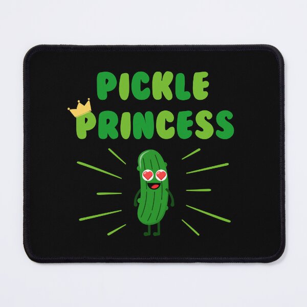 Item preview, Funny Pickle Lover Pickle Princess Cucumber Pickling Food designed and sold by MagicSD Designs.