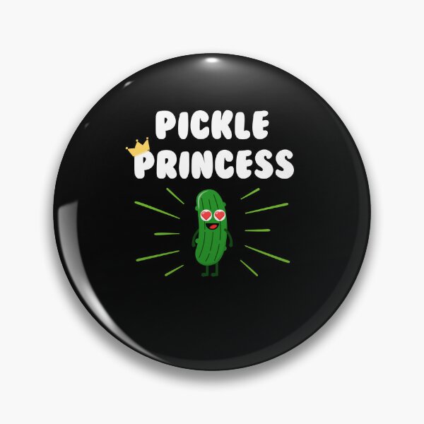 Item preview, Funny Pickle Lover Pickle Princess Cucumber Pickling Food designed and sold by MagicSD Designs.
