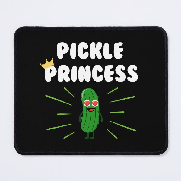 Item preview, Funny Pickle Lover Pickle Princess Cucumber Pickling Food designed and sold by MagicSD Designs.