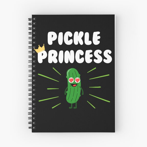 Item preview, Funny Pickle Lover Pickle Princess Cucumber Pickling Food designed and sold by MagicSD Designs.