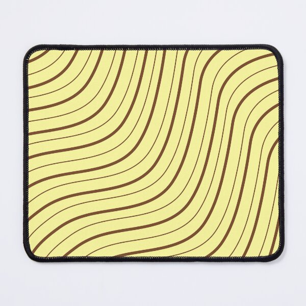 Item preview, Retro wavy brown lines designed and sold by Musky-creatives.