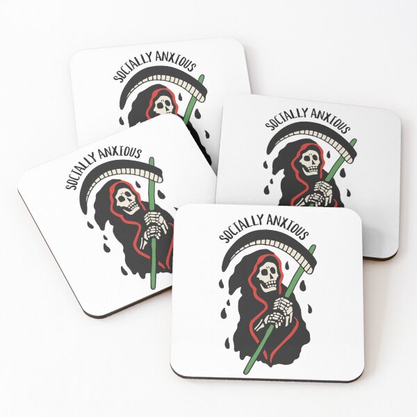 Item preview, We're all a bit socially anxious designed and sold by Sarah Teigland.