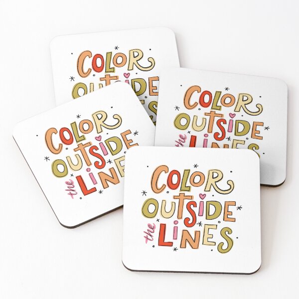 Item preview, Color outside the lines designed and sold by Ilze Lucero.